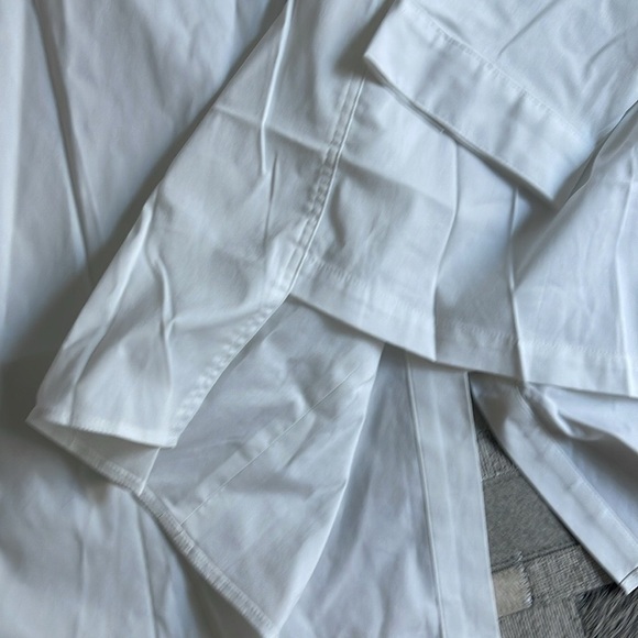 Ms. Diva Plus Premise White Button Up Shirt - Picture 4 of 6